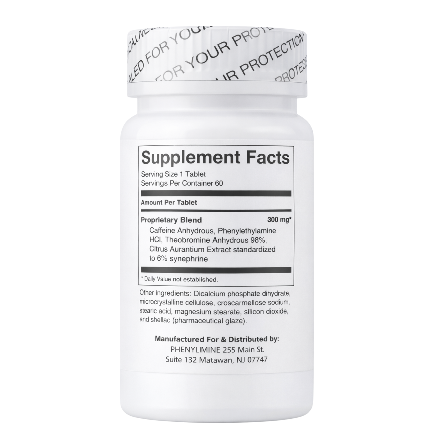 2 Month Supply Phenylmine™ Precision Weight Support Complex - Official Fat Burner